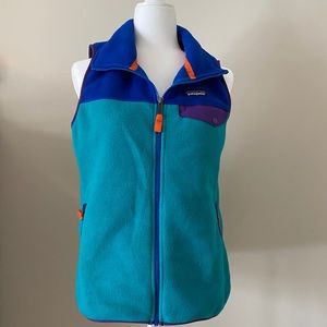 Patagonia synchilla vest (colorblocked) - new!